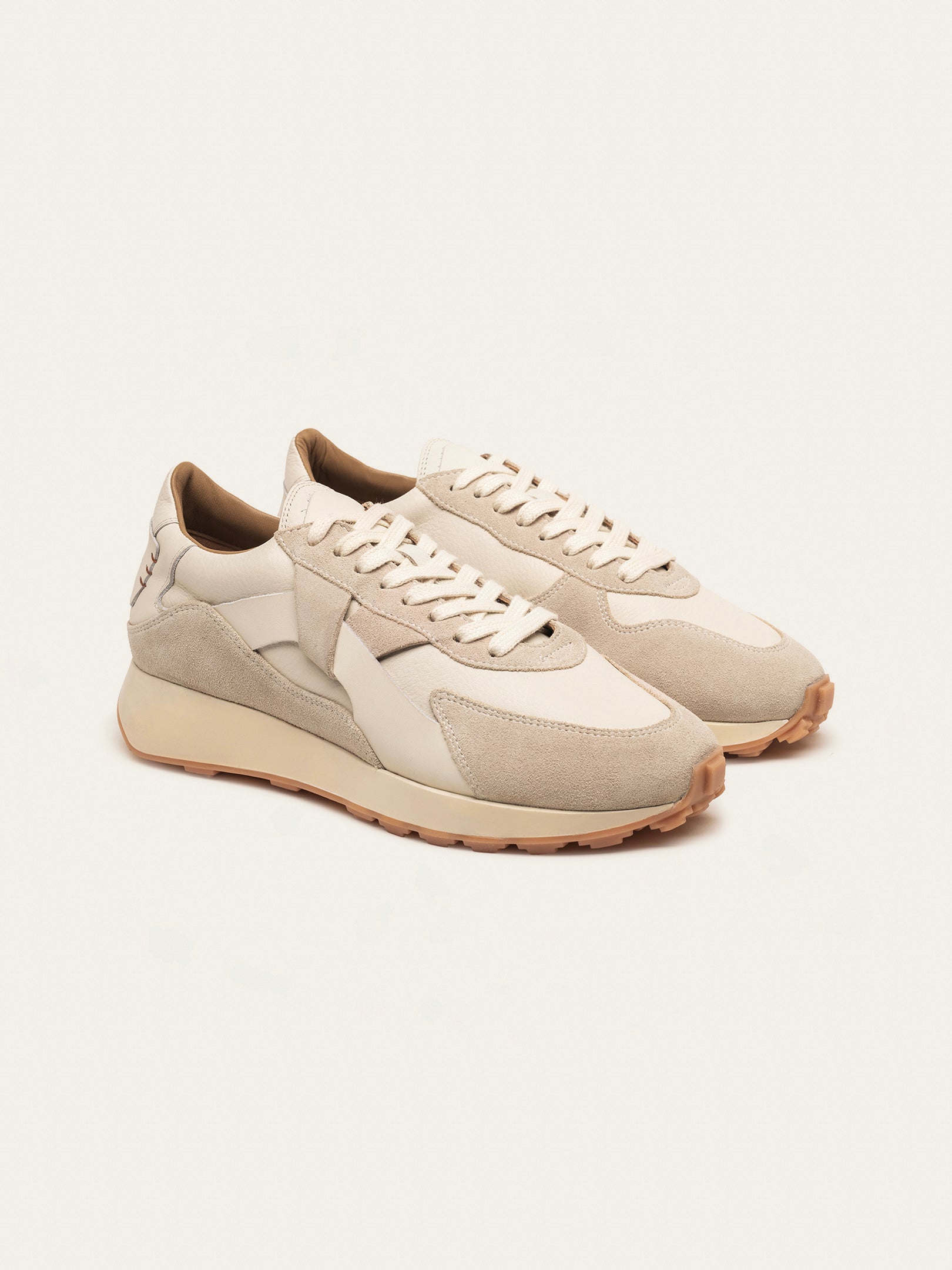 Arbi Sleek Sneaker - Vintage White